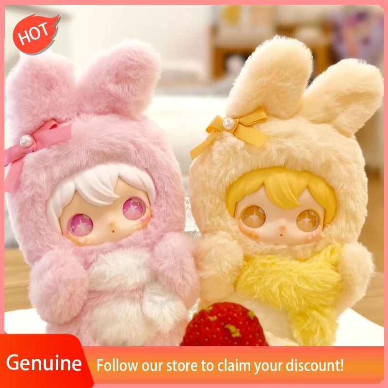 

Genuine Shyshy Shiny Little Rabbit Series Vinyl Plush Blind Box Cute Plush Rabbit Doll Pendant Model Decoration Trendy Toy Gift