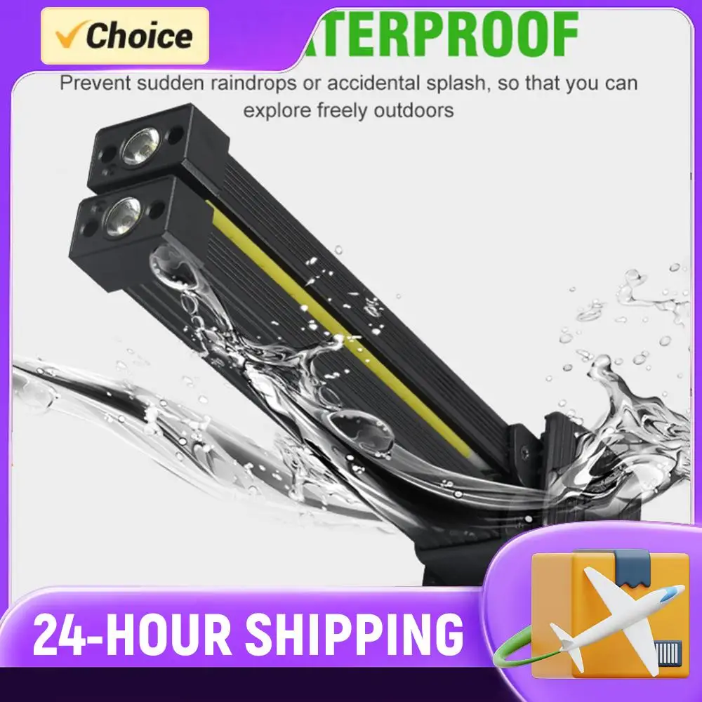 

Светодиодный фонарь-прожектор с магнитом и крючком для подвешивания, портативный, с двойным светом, для ремонта автомобилей, дома, гаража, экстренных ситуаций