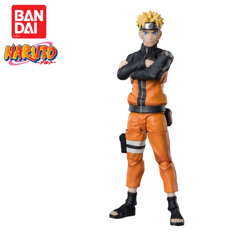 100%genuine In Stock Original Bandai Banpresto Naruto S H Figuarts Figurine Uzumaki Naruto Anime Merchandise Action Figure Model