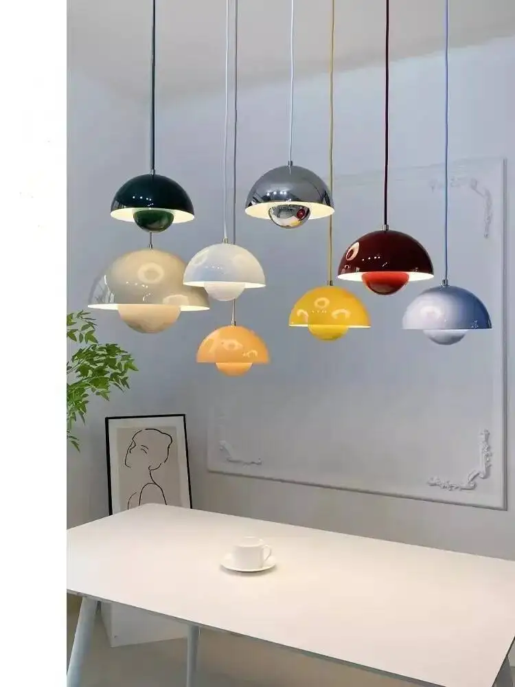 

Nordic Danish Designer LED Pendant Light Hanging Lamp for Dining Room Kitchen Table Suspension Chandelier E27 Luminaire Fixtures