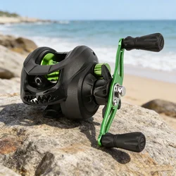 Fishing Reel Max Drag 8kg Baitcasting Reel With Aluminum Spool For Lure Freshwater Pesca Left And Right