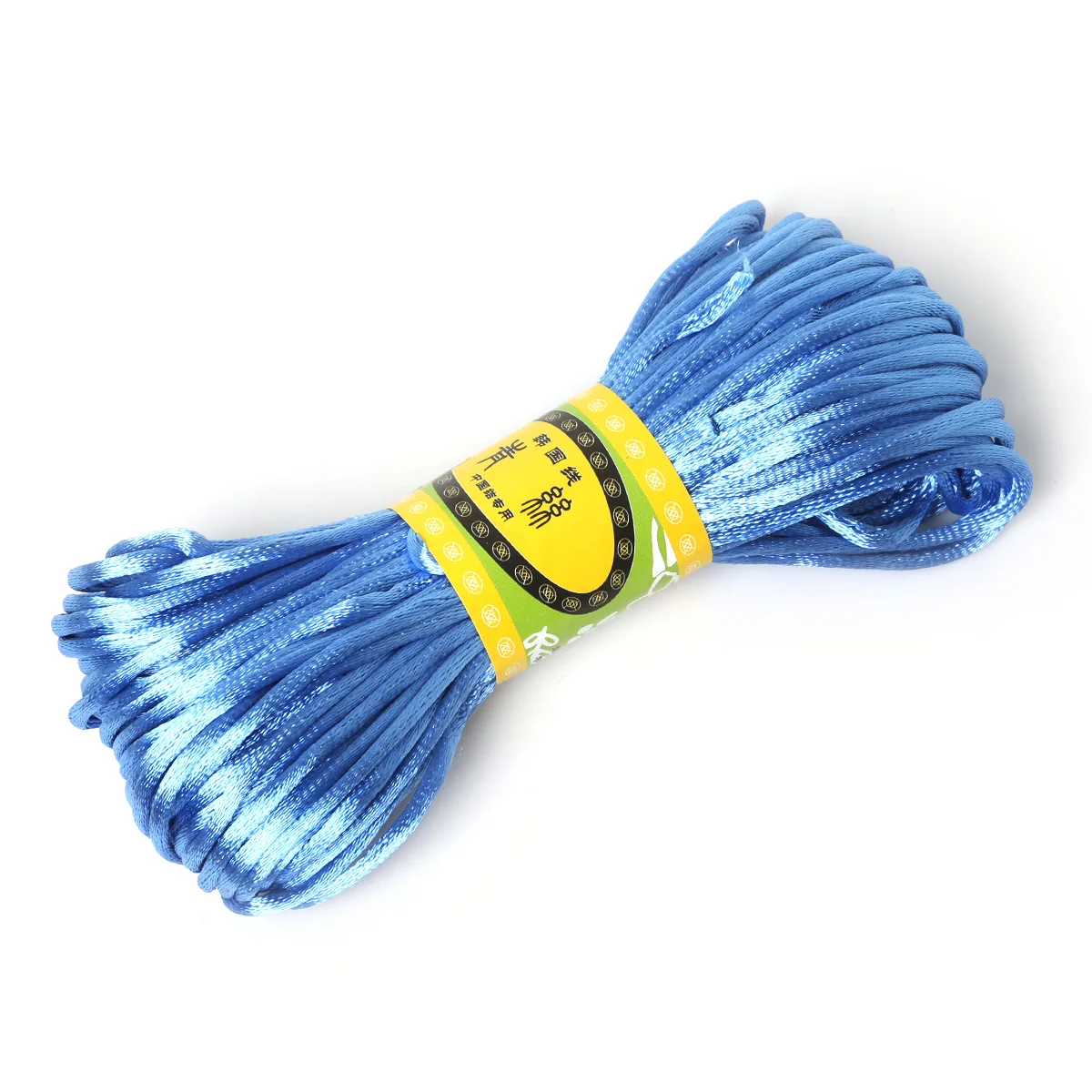 2Mm 20Meter Zacht Satijn Rattail Zijde Macrame Koord Nylon Kumihimo Voor Diy Chinese Knoop Armband Ketting Sieraden Vinden