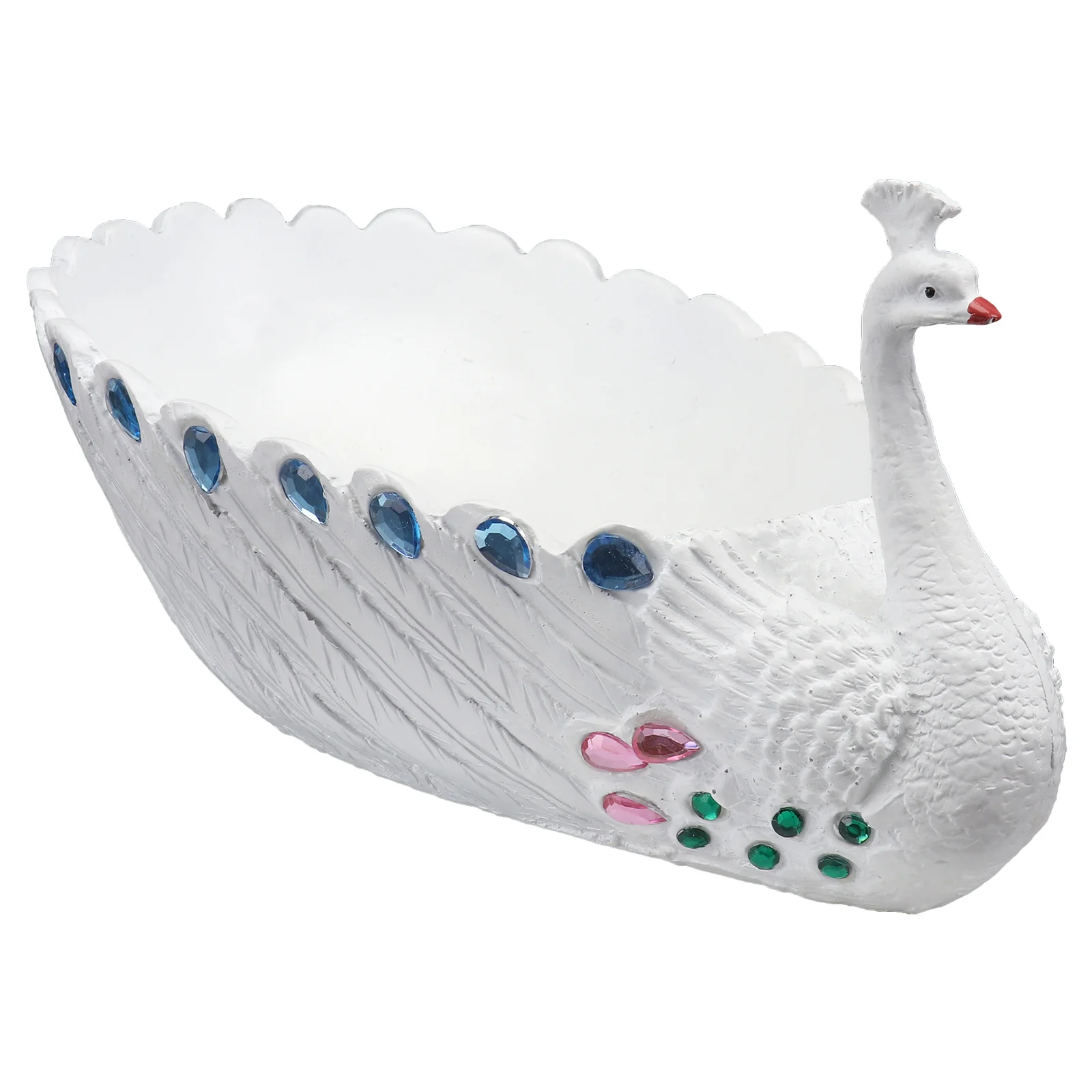 1 قطعة الزهرية الراتنج الإبداعية على شكل حديقة المنزل الديكور حماية البيئة الأبيض المنزل الزهرية النباتات وعاء