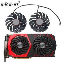 New 95MM PLD10010B12HH 4Pin Cooler Fan Replacement For MSI GTX 1060 1070 1080Ti RX480 470 480 570 580 Graphics Card Cooling Fan