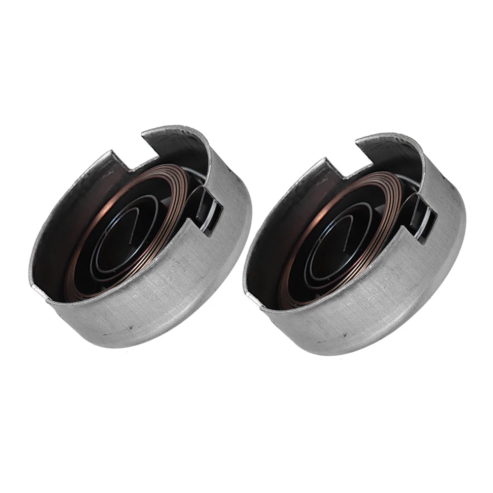 

2Sets Drill Press Accessories Heavy Duty Steel Return Spring Efficient Coil for Bench Drill Press Replacement Parts