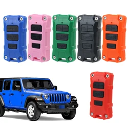 Car Key Fob ​Shell Cover Decoration ​For Jeep Wrangler JL 2018-2023 Key Shell Protect Case