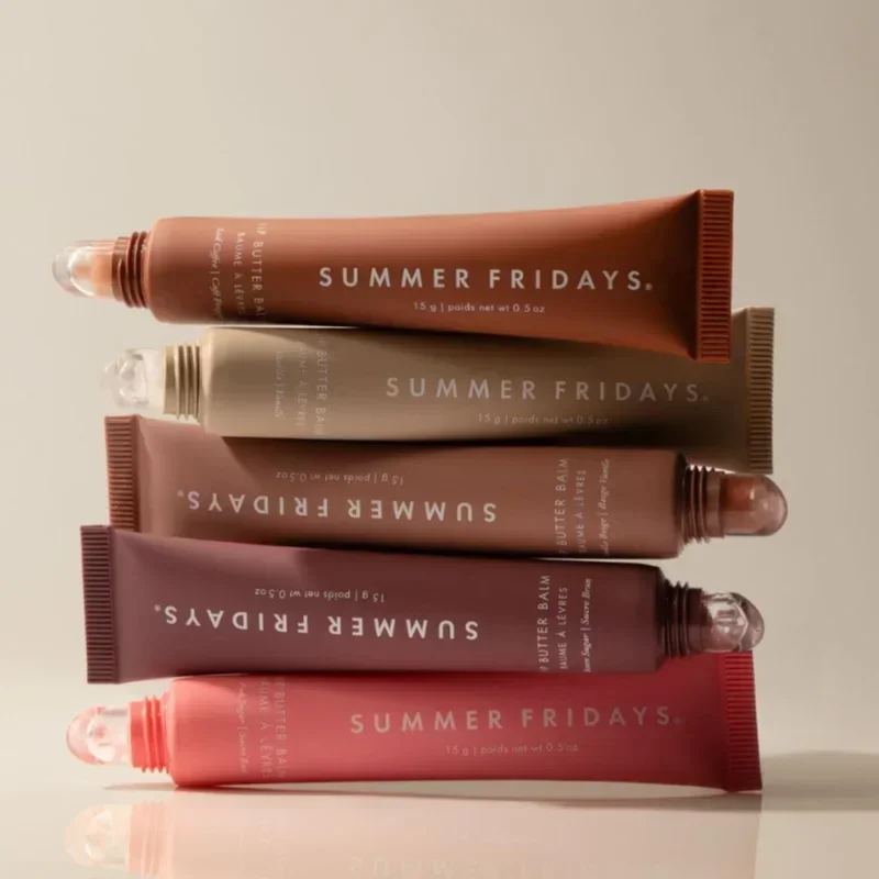 Summer Fridays Deep Moisturizing Lip Glaze Smoothing  Lines Long Lasting Nourishment  Balm Daily Makeup Lip Care Set Hot