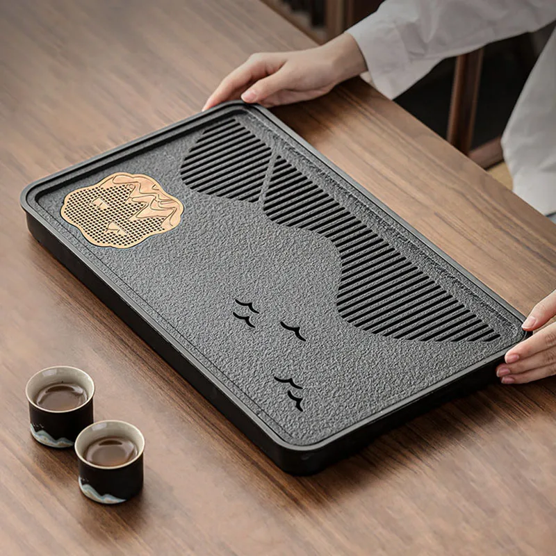Serving Decorative Tea Tray Office Marble Accessories Tableware Japanese Tea Tray Rectangle Ceremony Bandejas Home Decorationgs 6
