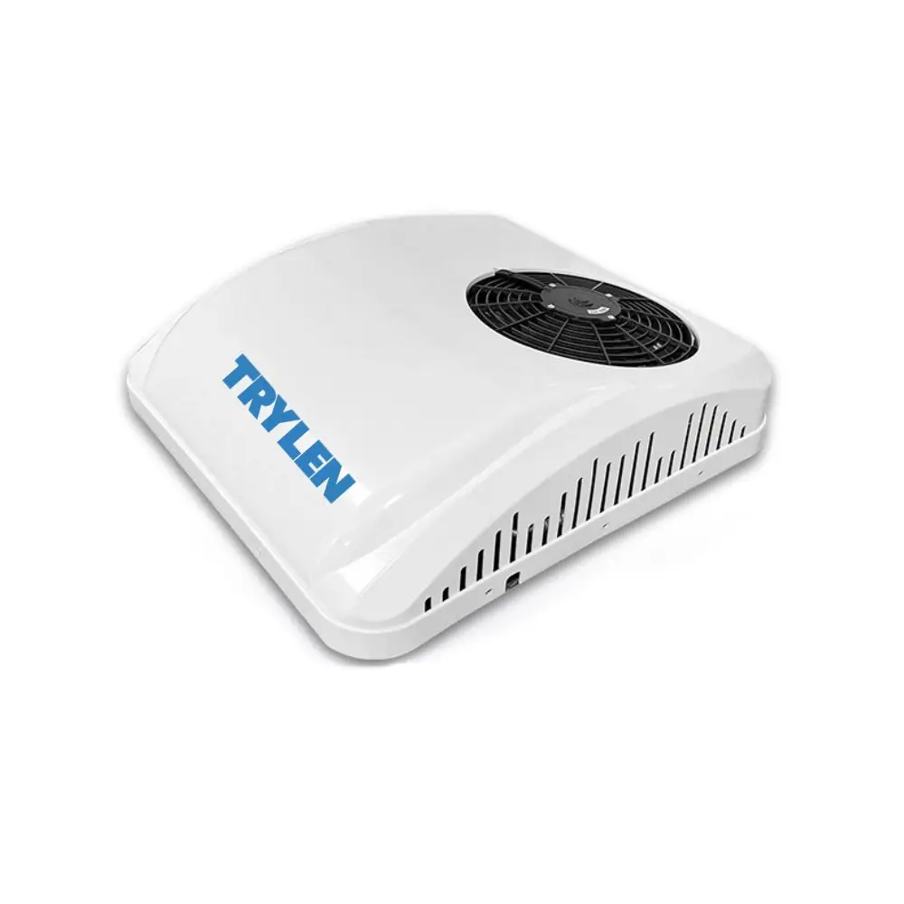 

Electric Heating and Cooling 48V/60V/72V Aire Acondicionado Camion Car Truck Van Rooftop RV Tractor Cabin Air Conditioner