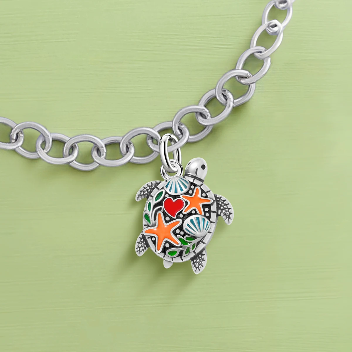 

Adjustable 925 Sterling Silver Vintage Pendants Sea Turtle Koala Turtle Charms Beads Fit Original Bracelet Necklace DIY Jewelry
