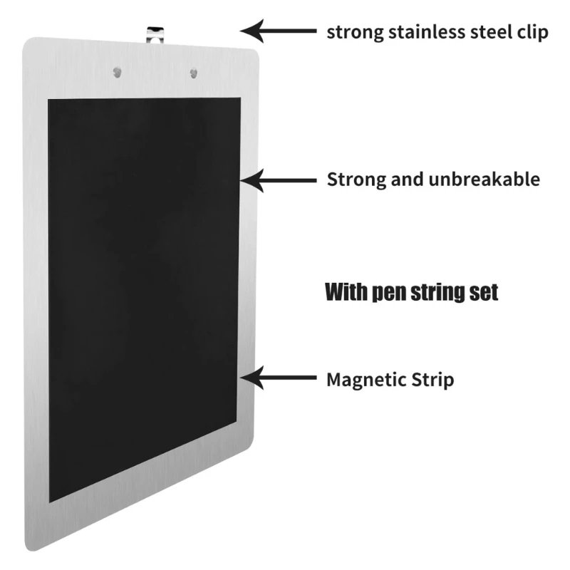 2-piece-clipboard-set-with-letter-size-writing-board-metal-clip-lanyard-for-checklists-and-office-h8wd