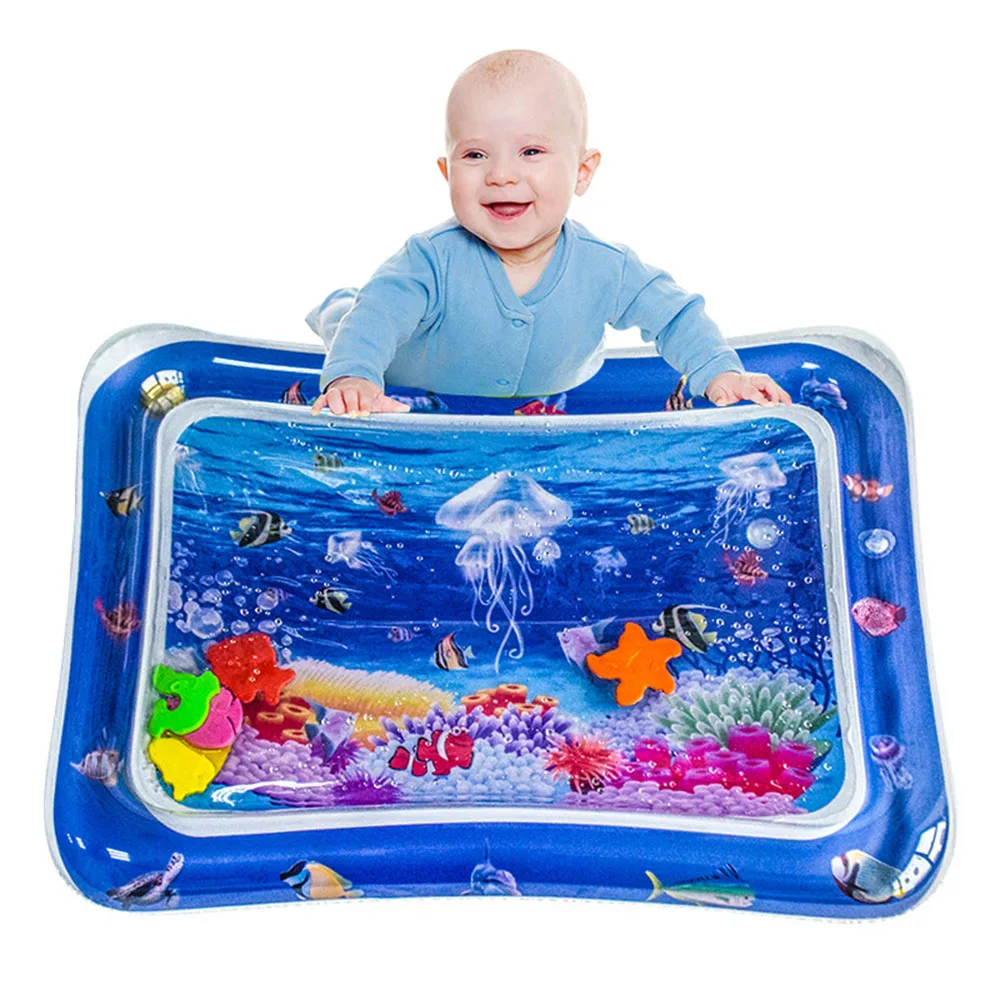 1pc gonfiabile in PVC per bambini che giocano tappetino per acqua meduse bianche bambino pad bambini attività di educazione precoce giocattoli tappetino cuscino regalo per bambini