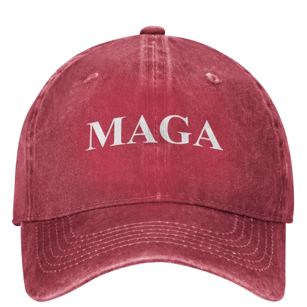 MAGA Make America Great Again Washed Baseball Cap Vintage Trucker Hat Summer Women Men Kpop Rock Design Baseball Caps