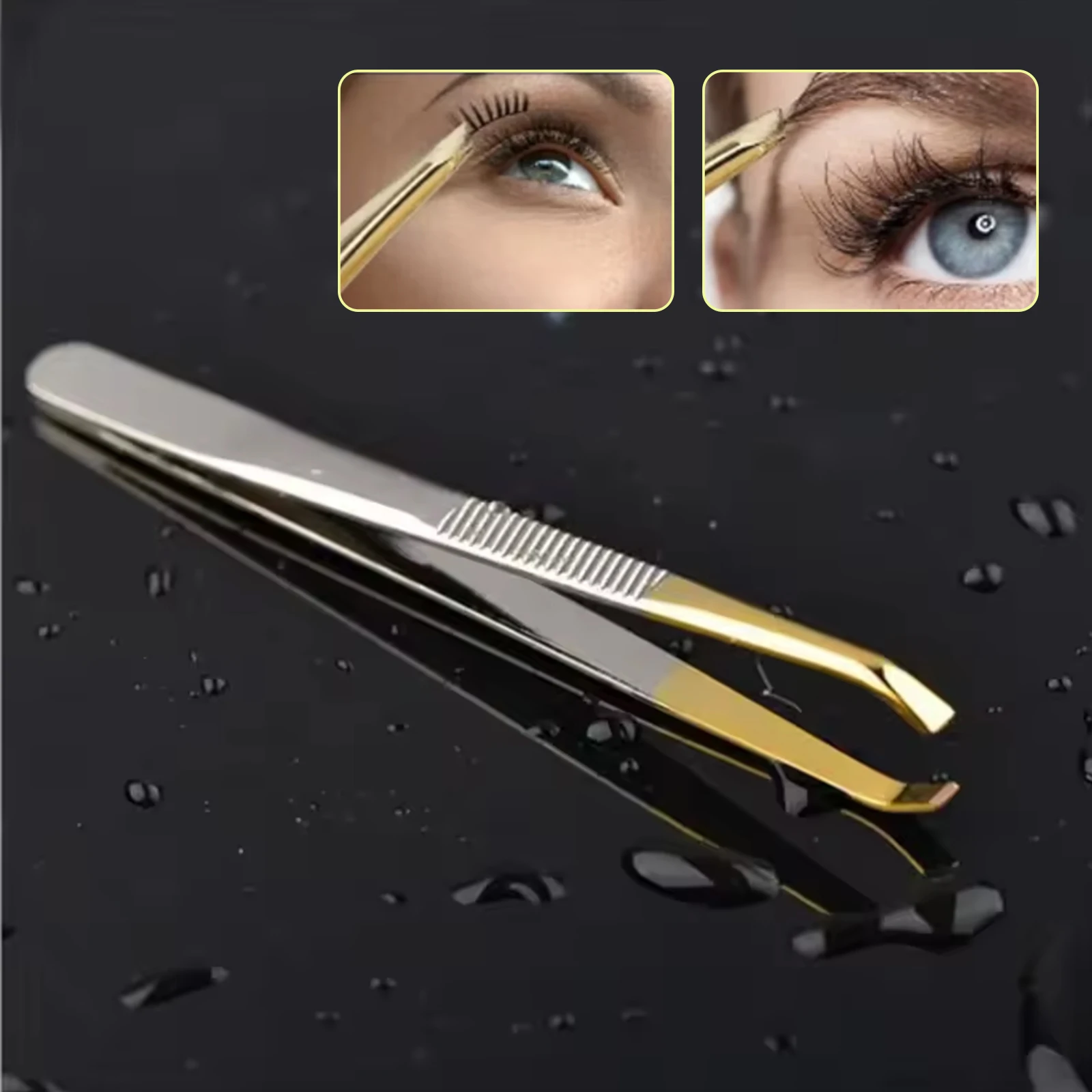 Herramientas de maquillaje Pinzas para pestañas DIY Pinzas para cejas Pinza para el cabello