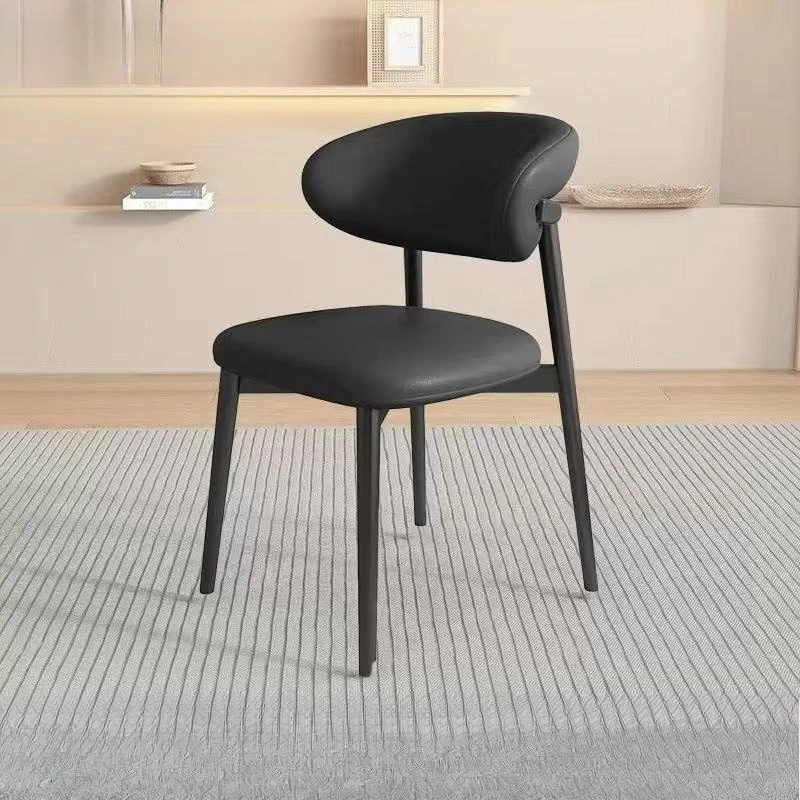 

Rustic Designer Dining Chairs Transparent Kitchen Comfortable Kitchen Dining Chairs Leather High Sillas Para Comedor Furniture