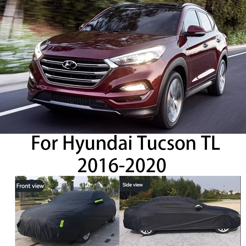 

For Hyundai Tucson TL Outdoor Cotton Thickened Awning For Car Anti Hail Protection Snow Covers Sunshade Waterproof Dustproof