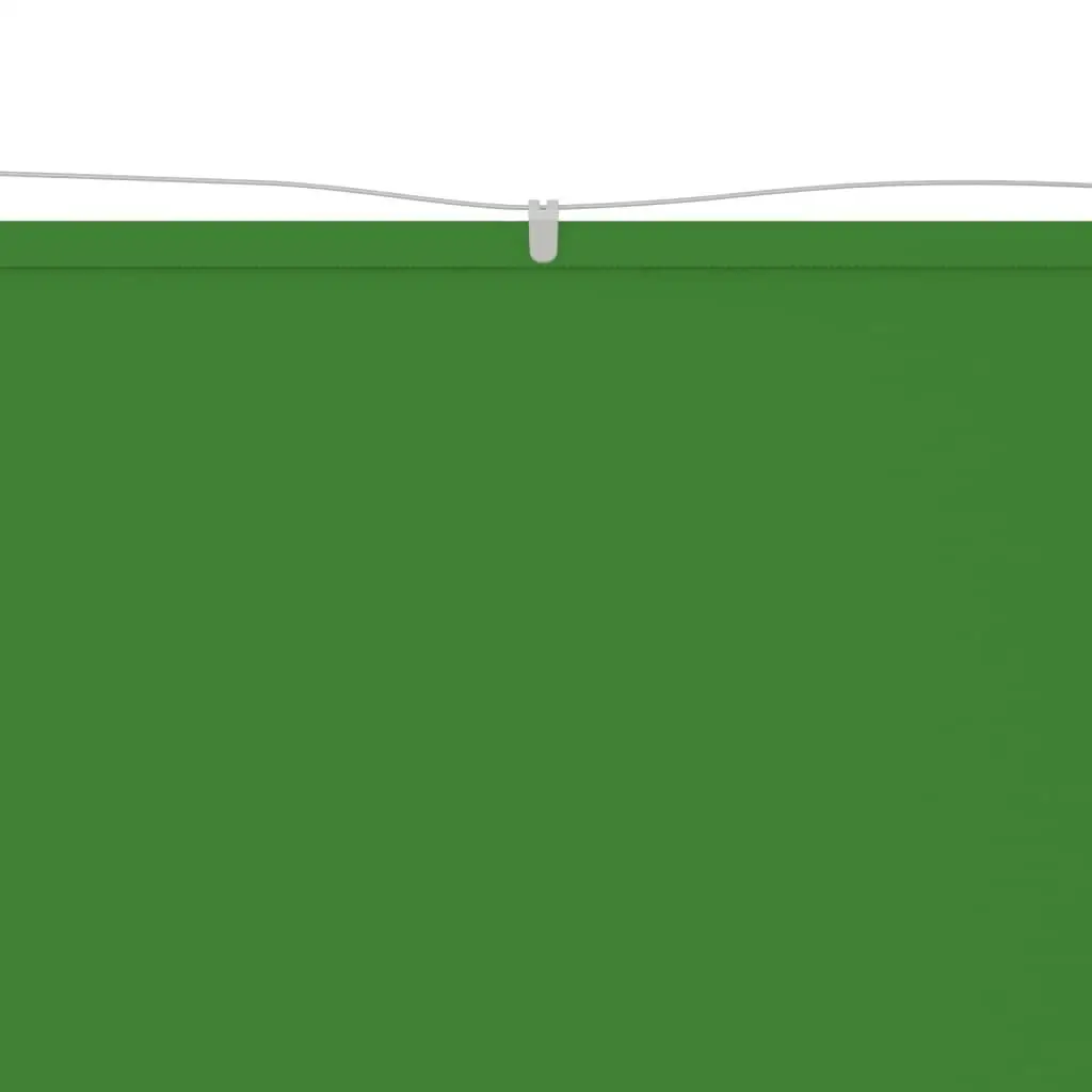 Hellgrüne vertikale Markise aus Oxford-Stoff und Polyester