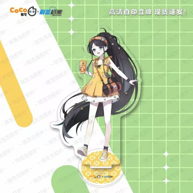 Hayase Yuuka Tendou Aris شخصية أنيمي الأزرق الأرشيف لعبة أرقام امرأة تأثيري عمل الوقوف تمثال نموذج ألعاب الدمى الاكريليك هدية #3