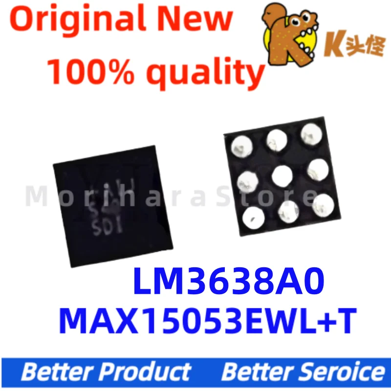 1 個/MAX15053EWL+T MAX15053EWL AIJ A1J BGA WLP9 LM3638A0