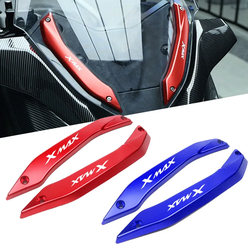 

Motorcycle Windshield Deflectors Windscreens Bracket bar Protector For YAMAHA XMAX300 XMAX250 XMAX 125 300 250 2017-2023