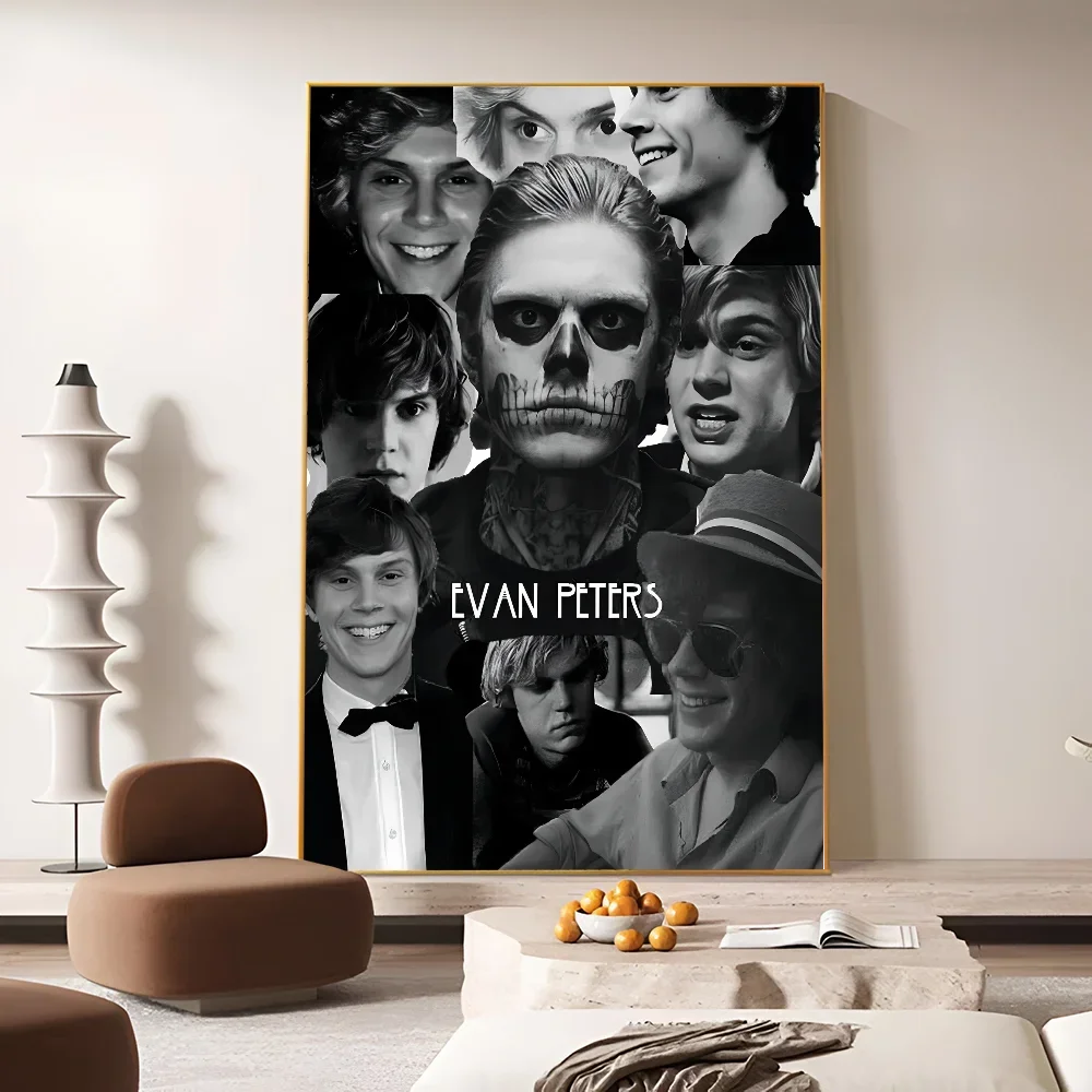 American Horror Story Evan Peters Poster Anime Poster Sticky HD Quality Poster Wall Art Painting Vintage Wall Decor