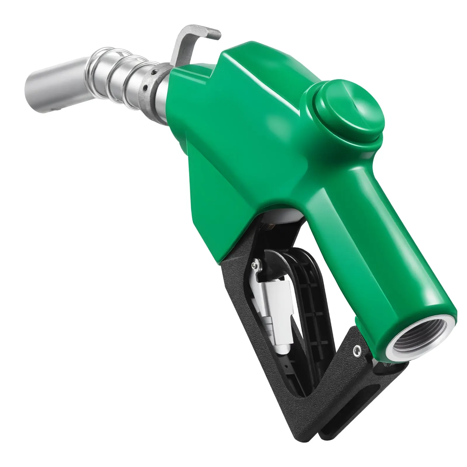 

1 Inch NPT Automatic Fuel Nozzle, Max Flow Rate 21.6 GPM, Auto Shut Off Diesel Gas Pump Nozzle With 3-Speed Trigger Lock &