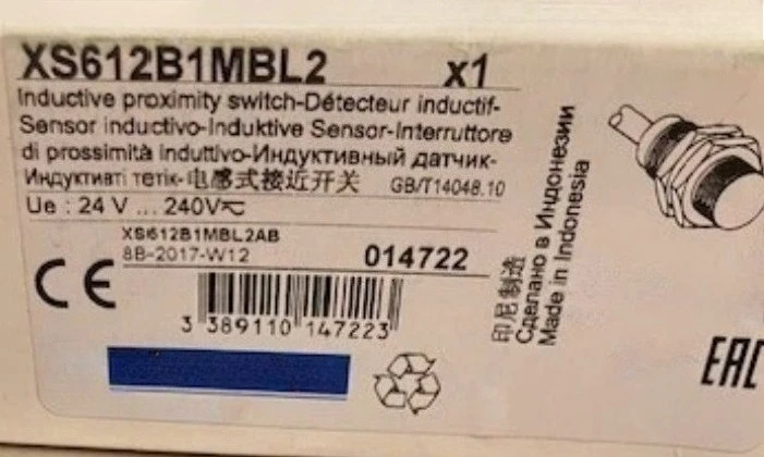 

Brand New Original XS612B1MBL2 proximity switch XS618B1MAL2 XS618B1MBL2 Fast Delivery