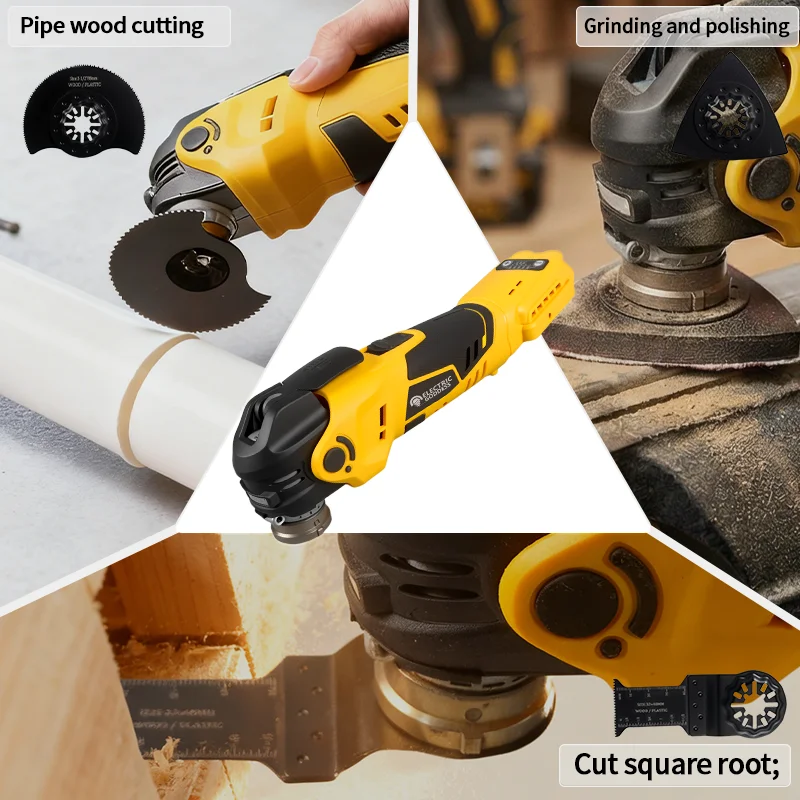 أداة متعددة تتأرجح بدون فرش قطع كهربائية لاسلكية تلميع التشذيب أداة كهربائية لمجدد دبوس بطارية ماكيتا 18 فولت #5