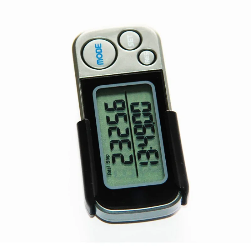 3D‑Screen Electronic Pedometer with 30‑Day Memory, Portable Step Counter for Step & Calorie Tracking Home Fitness Daily Activity