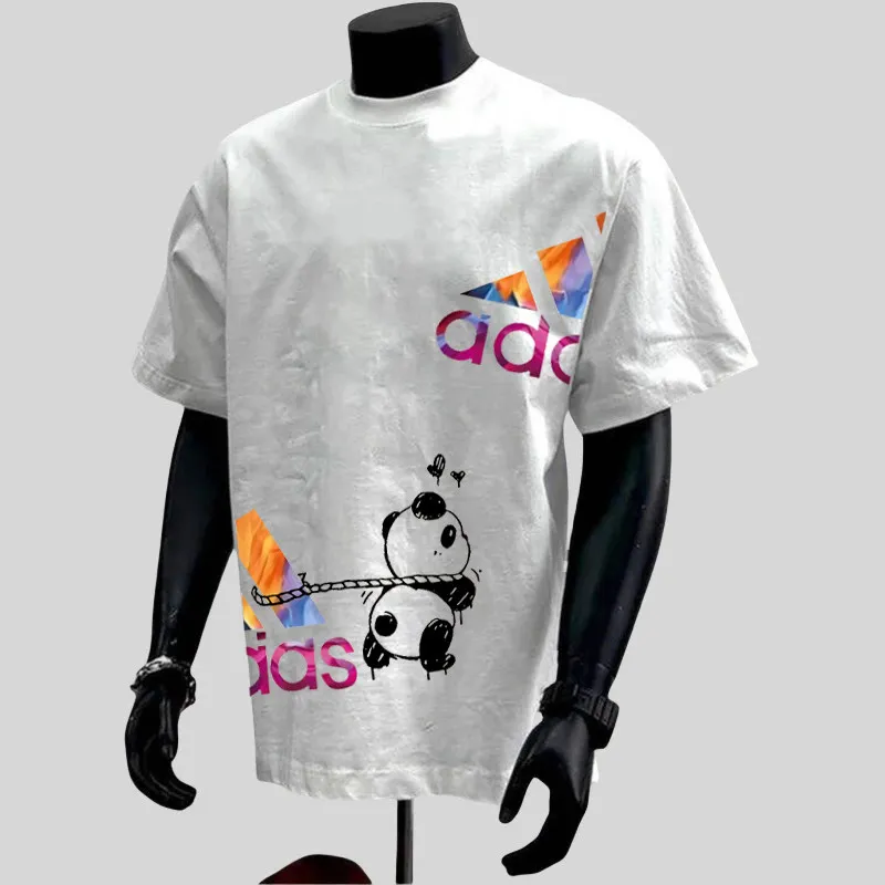 

Мужская повседневная футболка с цифровым принтом, круглый вырез, короткие рукава, уличный хип-хоп стиль, летняя европейская и американская модная тенденция