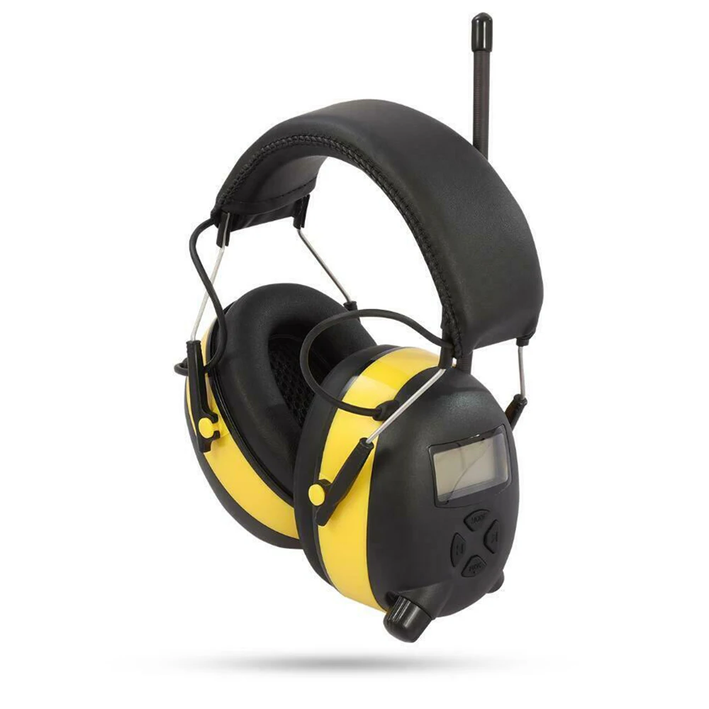 Hunting Hearing Protection Bluetooth Headphones Electronic Shooting Earmuffs Ear Protector AM/FM Radio Headphone