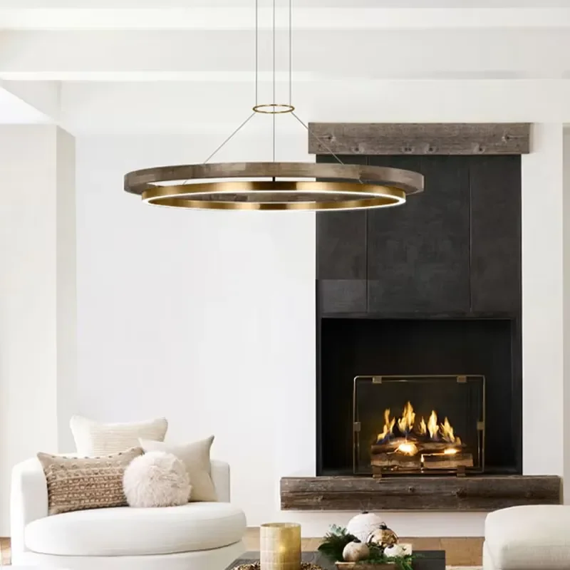 American Design Living Room Hotel Hanging Lamp Modern Large Lights Decoration Lamp Pendant Lights