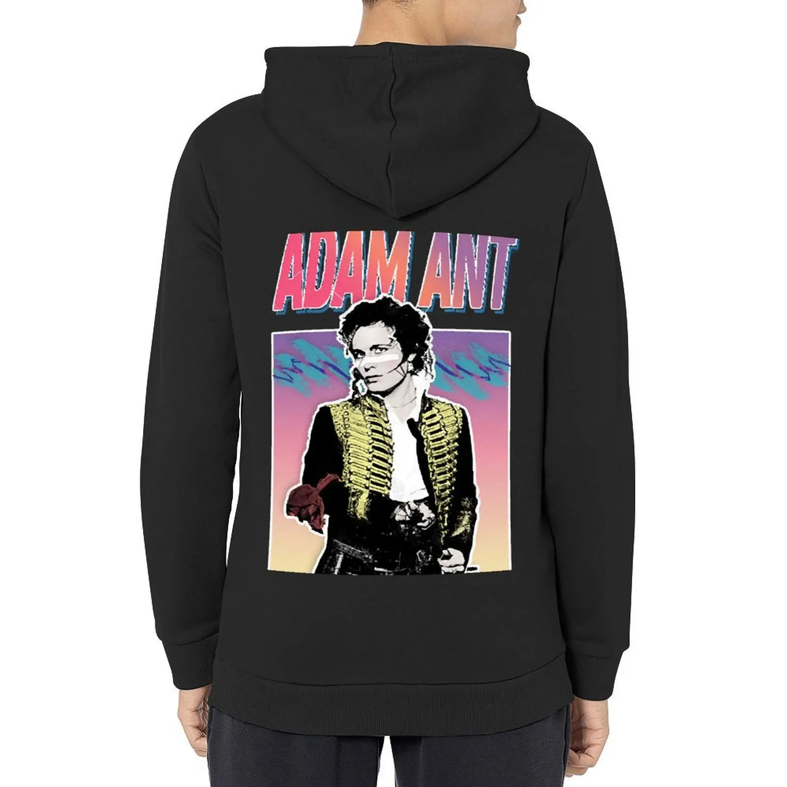 

Adam Ant 2 Retro 80s Aesthetic Tribute Design Hoodie mens designer clothes korean clothes clothes for men man hoodie