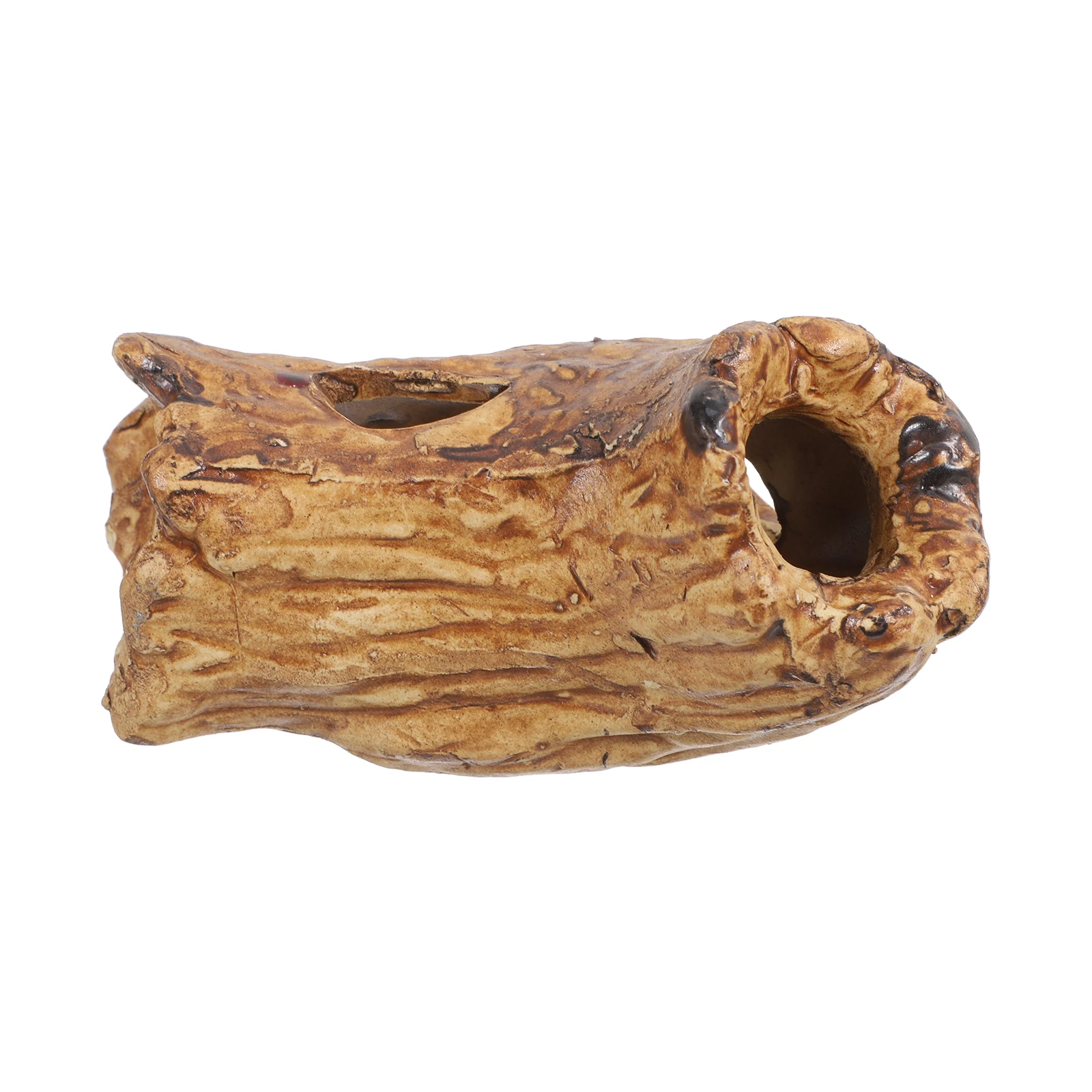 

Ceramic Aquarium Hideout For Betta Shrimp Breeding Fish Tank Cave Reptile Shelter Turtle Accessories Rock Decor Pets Home