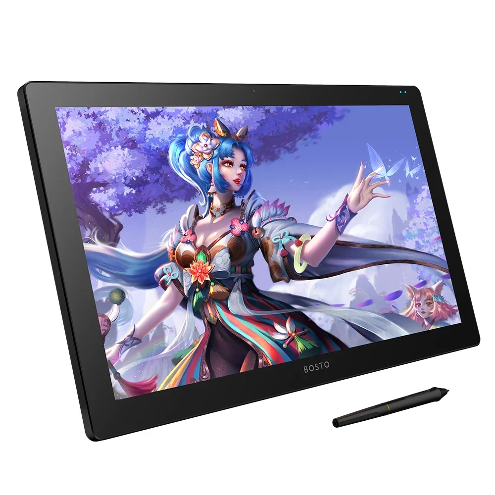 

Bosto X7 Electronic Digital Tablet Screen Drawing Graphic Tablet Monitor Pen Display Graphic Drawing Device 21.5 Inch