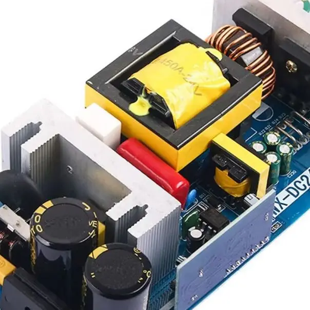 24V 20A 500W スイッチング電源モジュール ハイパワー AC-DC コンバータ 安定化電源ボード 短絡保護機能付き