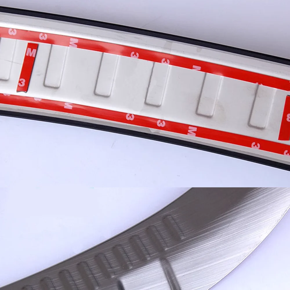 Trunk Door Sill for Chery Tiggo 7 Plus Xcite X-Cross 7 2021~2025 Stainless steel Threshold Scuff Plate Trim Strips Accessories