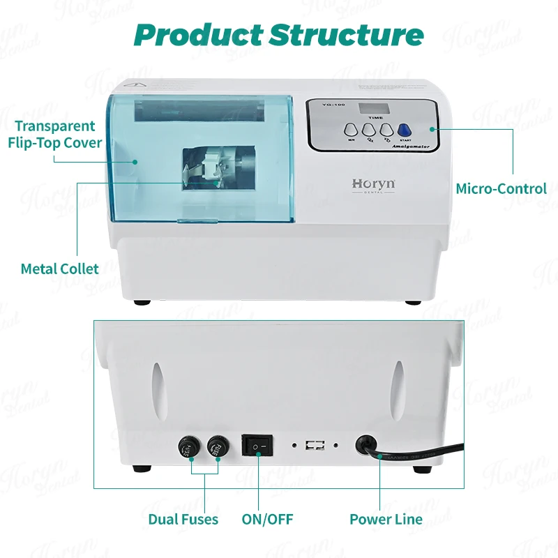 Dental Amalgamator Digital Machine 4350 Rpm mercury silver Mixer Capsule applier Dental Laboratory Tooth restoration instruments