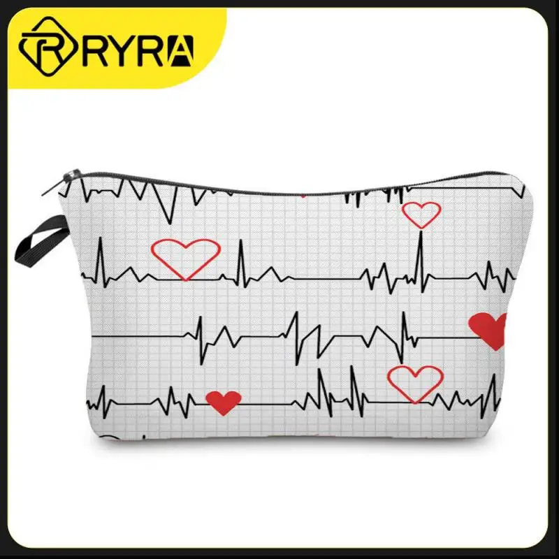 حقيبة تخزين معدات ممرضة مخملية ، جلد الخوخ ، مقاومة للماء ، إكسسوارات الحمام ، حافظة أقلام رصاص ، نساء ، أولاد ، 22 × ، 1 #1