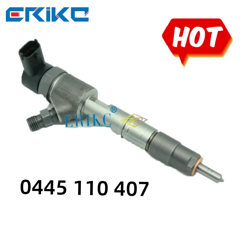 ERIKC 0445110407 0445110409  Diesel Pump Full Injector Nozzle Set FOR Bosch Injector (1112010-55D) for BAW Fenix FAW