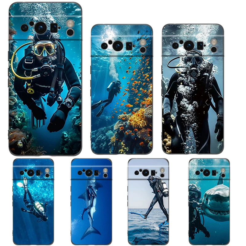 Diver Diving Phone … - image