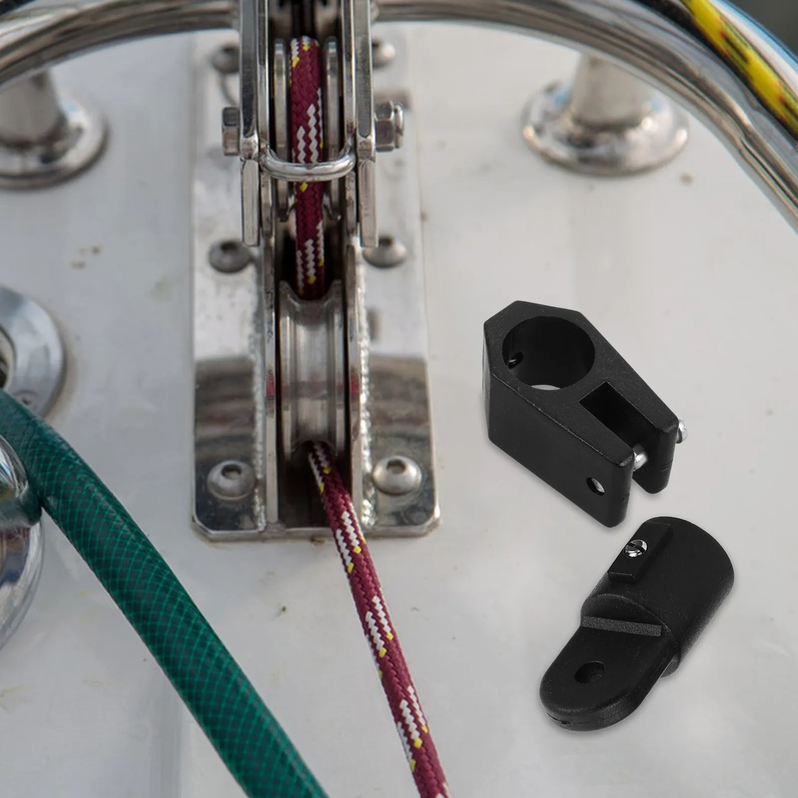 

Комплект нейлоновых пластиковых скользящих втулок и заглушек для тента бимини, запасные части для морской фурнитуры, конструкционные элементы для яхт и лодок