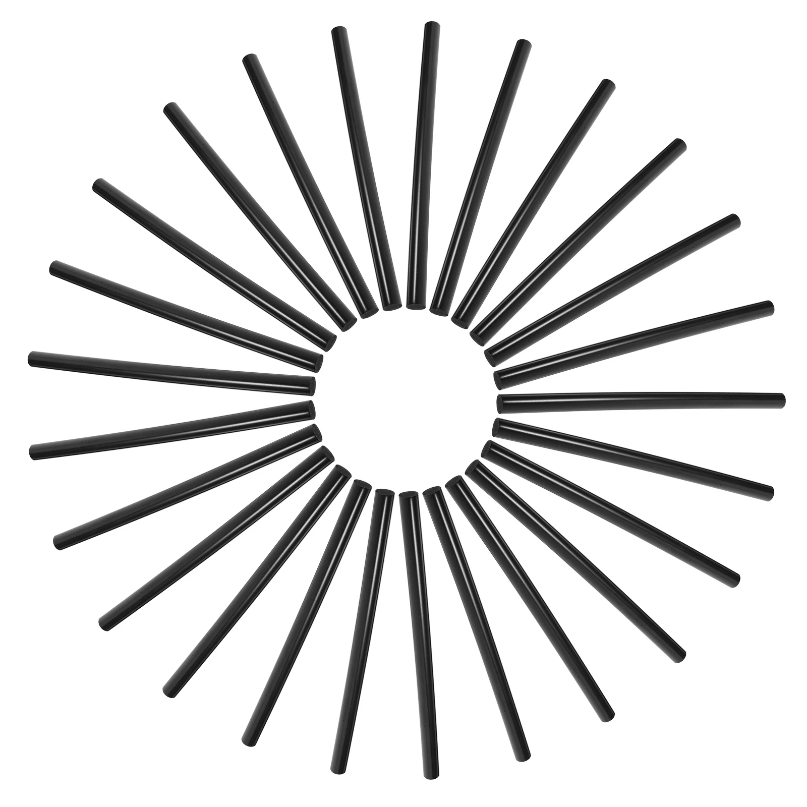 

30 Pcs Hot Melt Glue Stick Adhesive Sticks for Crafts High Temperature Resistance Small Crafting Black Diy