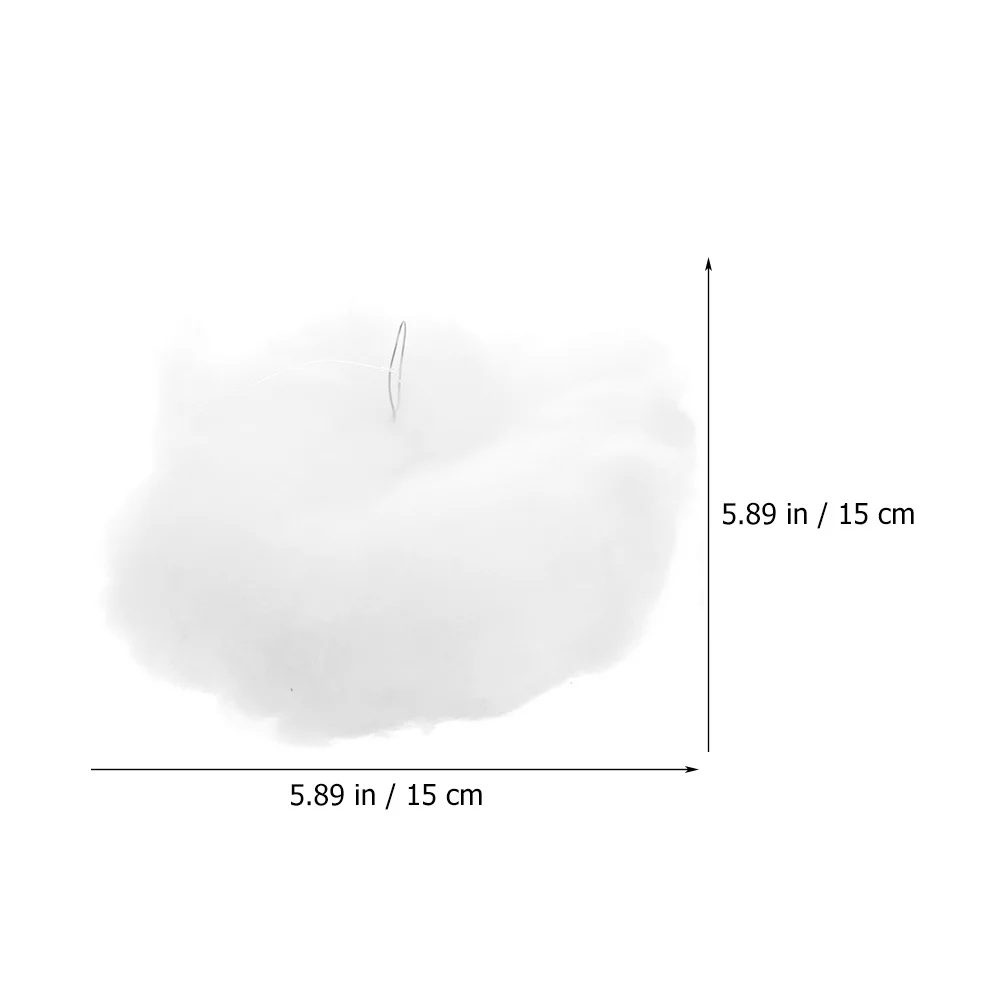

6Pcs Simulated Cloud Ceiling Hanging Decor for Room Nursery Wedding Fake Cloud Pendant Romantic Wall Room Decoration
