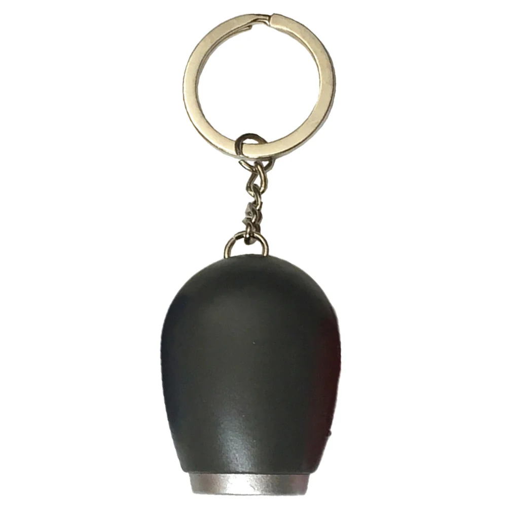 

1pc Mini Projection Clock Black Portable Led Time Projection Flashlight Keychain Night Light For Bedroom Office Study Room