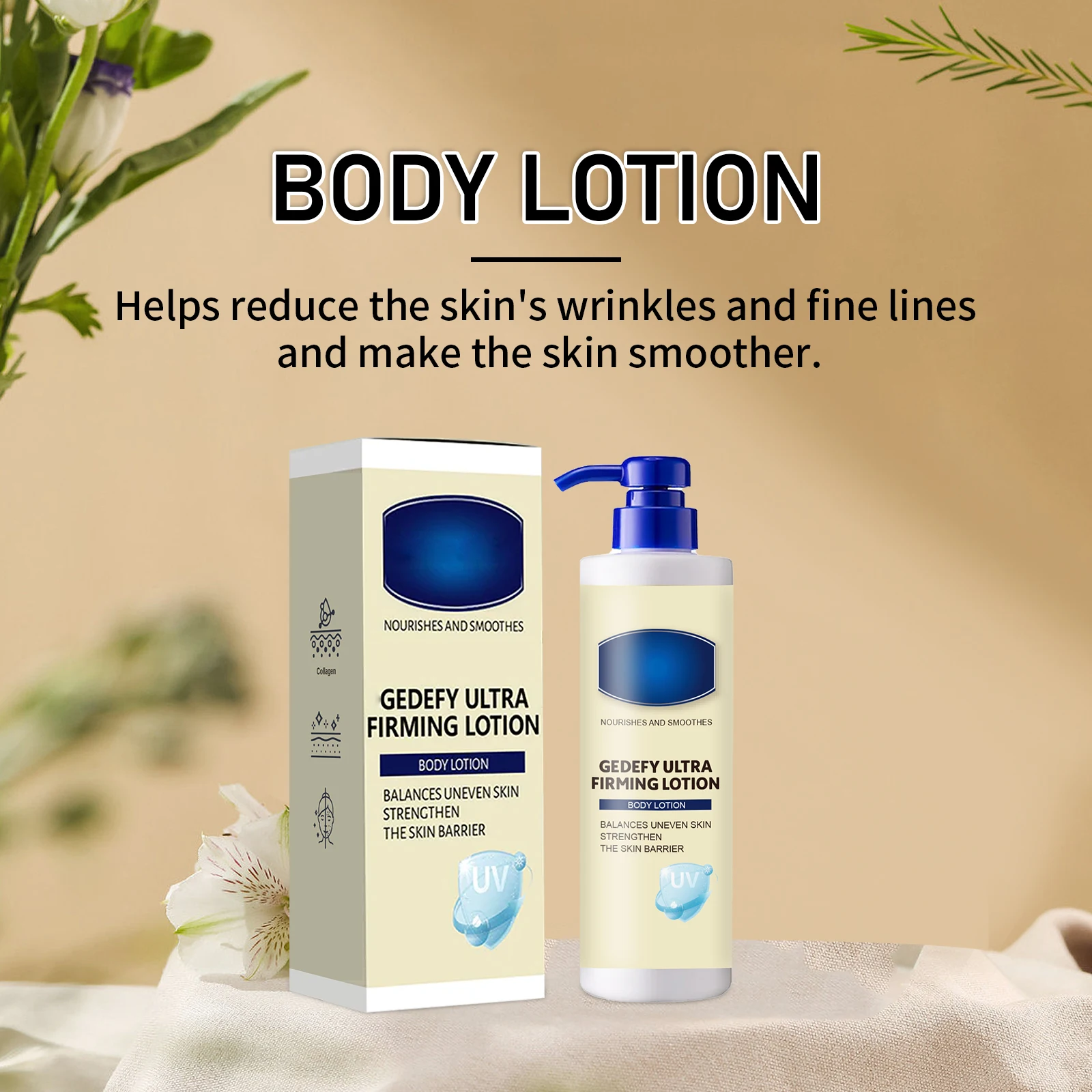 Crema reafirmante para el cuidado de la piel, loción corporal, crema blanqueadora de la piel, elasticidad, mejora la flacidez, nutritiva, hidratante, ilumina el levantamiento