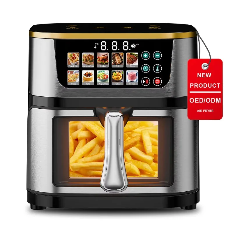 Visual 4.5L 6L 8L 10L 12L Consumer Reports Best Hot Rack Without Oil As Seen As Silver crest Air Fryer Without Oil