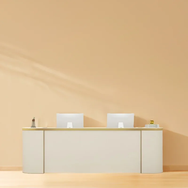 

Reseption Desk Cafe Counter Beauty Salon Storage Restaurant Front Table Column Furniture Glass Pulpito Luxury Office Room Help