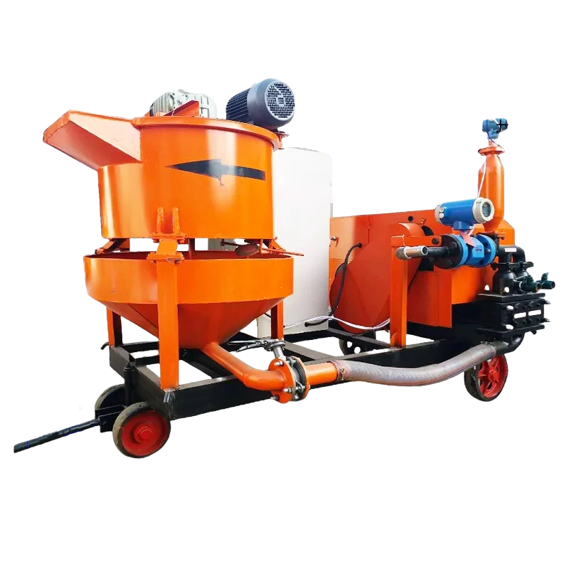 Grouting and mixing machine Mud double-layer mixing pump mixing mortar