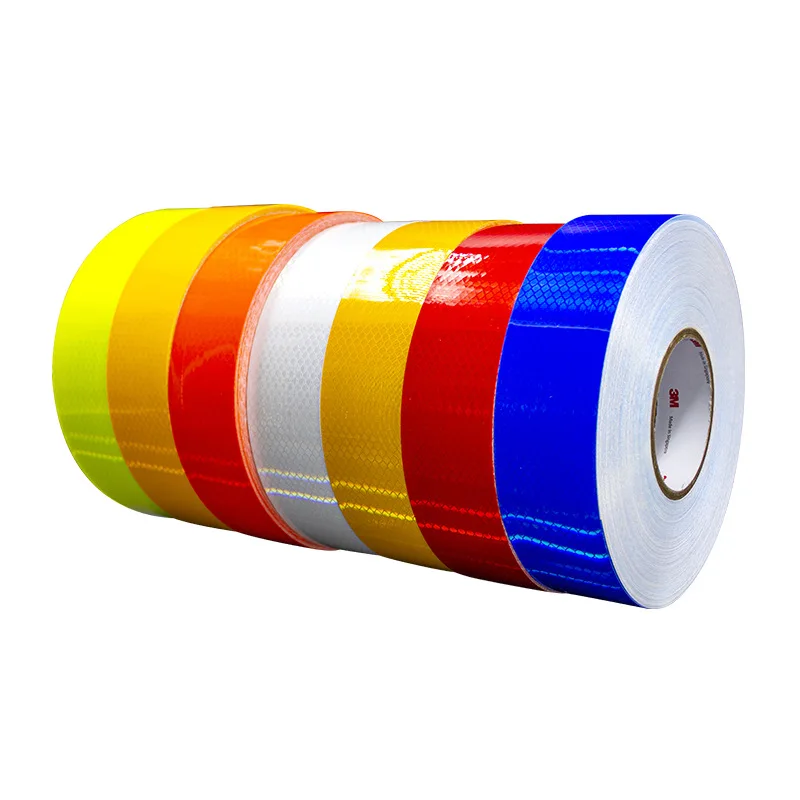 1.5cm x 3m Diamond Grade Super Reflective Warning Tape Decorative Sticker Personality Reflective Strip